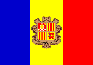 Flagge Andorra