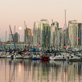Mondaufgang &uuml;ber Vancouver