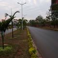 Gepflegtes Strassenbild in Kigali