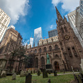 Alte Kirche in Manhattan Downtown
