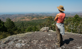 Aussicht vom Ntchisi Forest Reserve