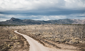 Einsame Pisten durch die Wüste in Nevada