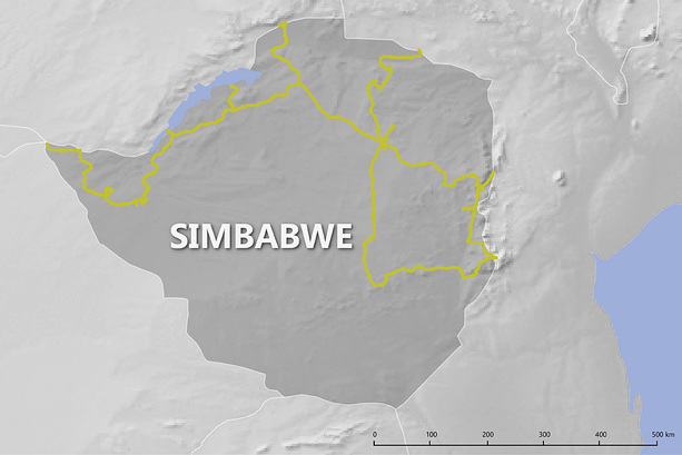 Route Simbabwe