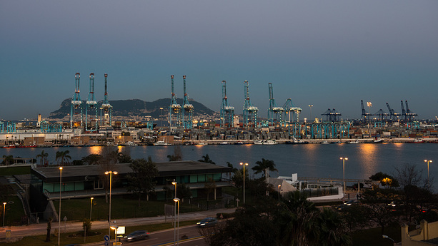 Hafen von Algeciras, Spanien