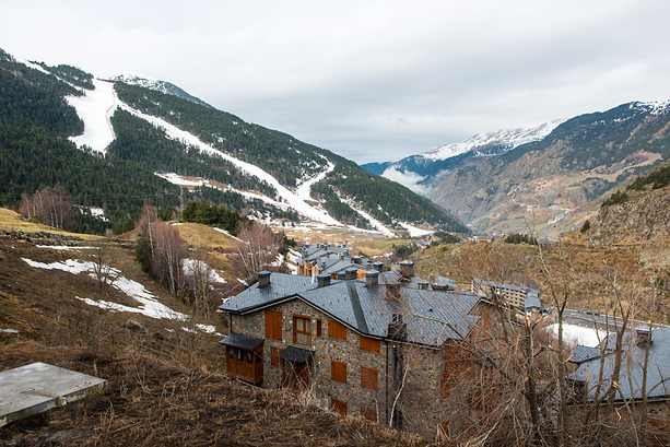 Skipisten und Hotels in Andorra