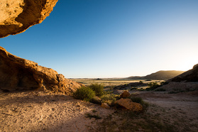 Ein besonderer Schlafplatz im Namib Naukluft Nationalpark