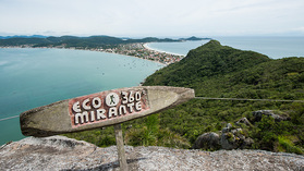 360° Aussicht auf der Halbinsel Bombinhas