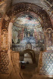 Fresken in christlichen Kirchen im Ihlara Tal