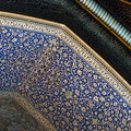 Kuppelverzierungen in einer Moschee in Esfahan