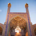Das Eingangsportal zur Shah-Moschee in Esfahan