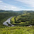 Flussknie in Brasiliens Hochland