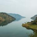 Eine Bucht am Lake Kivu