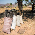 Holzkohle for sale - typisches Bild f&uuml;r Ostafrika.