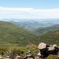 Das Grenzgebirge zwischen S&uuml;dafrika und Lesotho, die Drakensberge