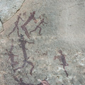 Felsmalereien der San-Kultur in einer abgelegenen H&ouml;hle