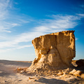 Das Monument Valley von Tunesien. In klein.