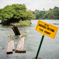 Gefahr an der Nilquelle bei Jinja