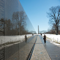 Eindr&uuml;ckliches Vietnamkrieg Memorial in Washington D.C.