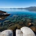 Glasklares Wasser im &quot;blauen See&quot; Lake Tahoe