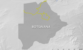 Reiseroute Botswana