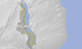 Reiseroute Malawi