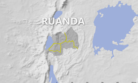 Reiseroute in Ruanda
