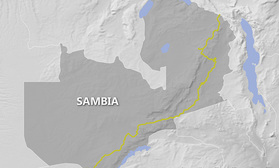Reiseroute Sambia
