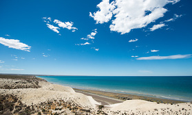 Patagoniens Küste