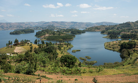 Der verästelte Bunyonyi See